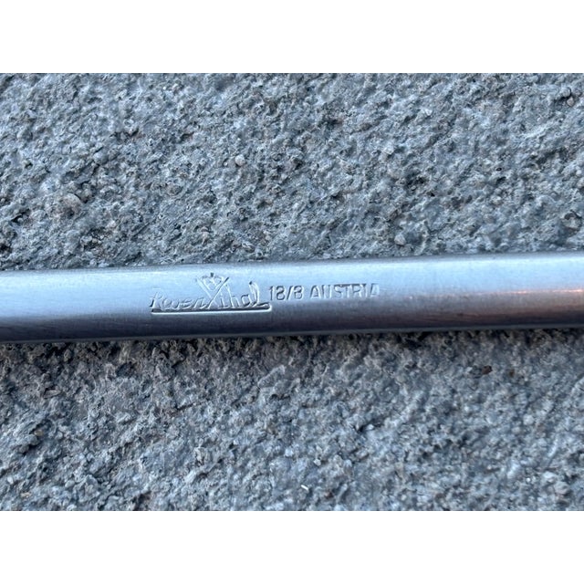 Tapio Wirkkala Rostfrei Solingen "Composition S" for Rosenthal made in Austria 40 Piece Satin Stainless Steel Flatware...