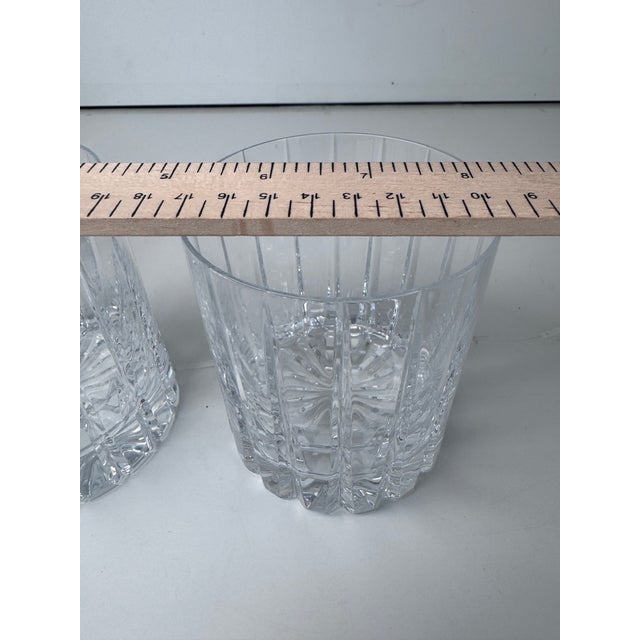 Crystal Rocks Glasses, Set of 6 For Sale - Image 9 of 9