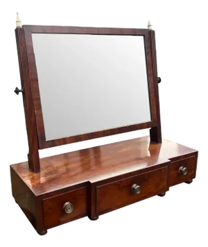 Regency Mahogany Dressing Mirror, 1820s
