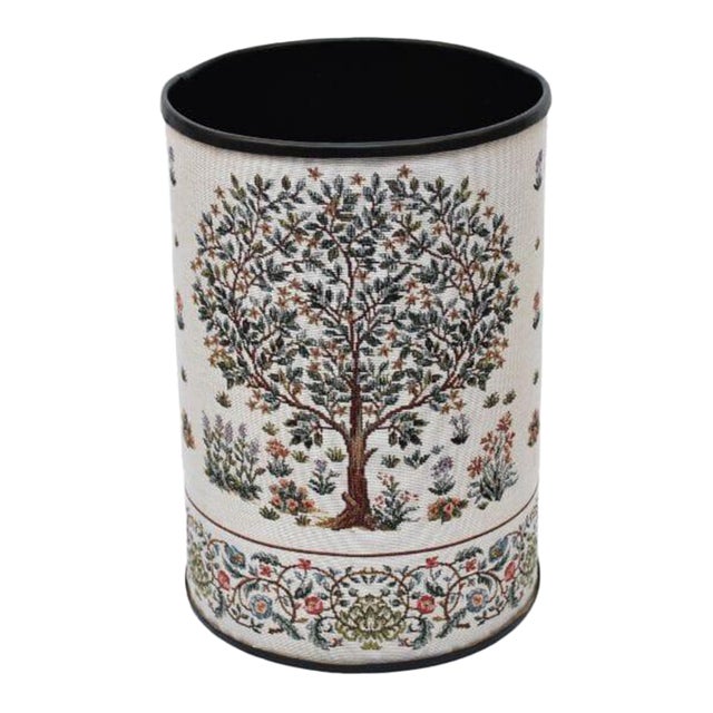 Morris Tree Cream Waste Bin For Sale