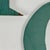 Set of 4 Large Vintage Teal Double Sided Painted Wood Letters: S, T, O, P For Sale - Image 9 of 9