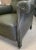 Traditional English Library Chair With Nailhead Detail For Sale - Image 3 of 7