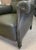 Traditional Leather Lounge Chair With Nailhead Detail For Sale - Image 3 of 7