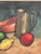 Lindholm, Still Life, 1960s, Oil on Canvas, Framed For Sale - Image 9 of 18