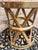 Vintage Mid Century Sarreid Style Brass Stool For Sale - Image 4 of 6