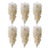 Mid-Century Modern Italian Murano Leaf Glass Wall Sconces from Mazzega, 1970s, Set of 6 For Sale - Image 15 of 15