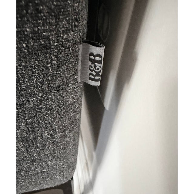 B&b Italia Charles Dark Gray Two-Piece Sectional Sofa by Antonio Citterio For Sale - Image 11 of 11