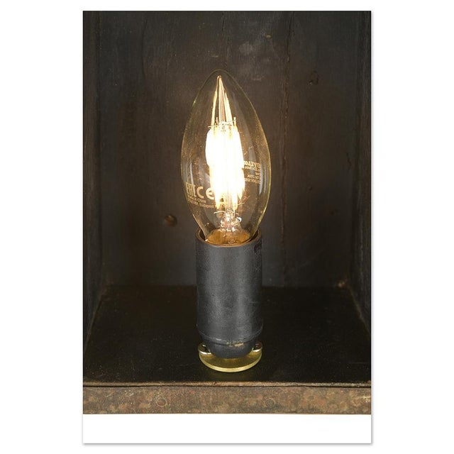 Brick Molds Transformed Into Wall Lamp For Sale - Image 3 of 7