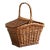 Mid-20th Century Wicker Picnic Basket For Sale