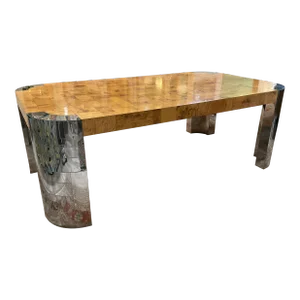 1970s Paul Evans Iconic Cityscape Dining Table, Signed