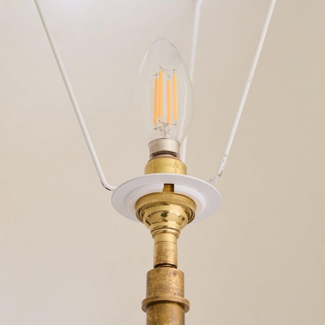 Mid 20th Century Italian Brass Tripod Floor Lamp by Riccardo Scarpa, 1960s For Sale - Image 5 of 9