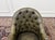 English Green Chesterfield Desk Chair For Sale - Image 5 of 10
