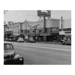 1950 Hollywood Tom Breneman's Restaurant Photograph by Don Ware