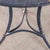 1950s French Round Metal Outdoor Table, 1950s For Sale - Image 5 of 6