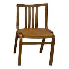 Vintage Brown Chair from TON For Sale