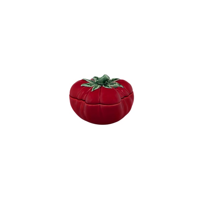 Bordallo Pinheiro Bordallo Pinheiro Tomato Box, 20 oz For Sale - Image 4 of 4