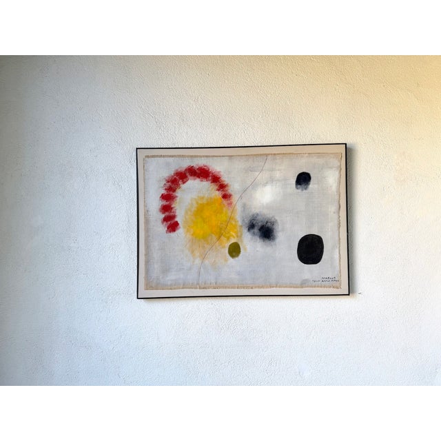 Early 21st Century Marcus, Abstract Composition, 2015, Oil Painting on Canvas, Framed For Sale - Image 5 of 18