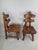 Brutalist Oak Dining Chairs, 1980s, Set of 2 For Sale - Image 4 of 9