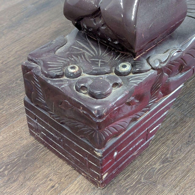 Vintage Chinese Ancestral Altar Table For Sale - Image 9 of 12