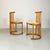 Set of Italian Modern Wood and Vienna Straw High Backed Chairs, 1980s For Sale - Image 10 of 13