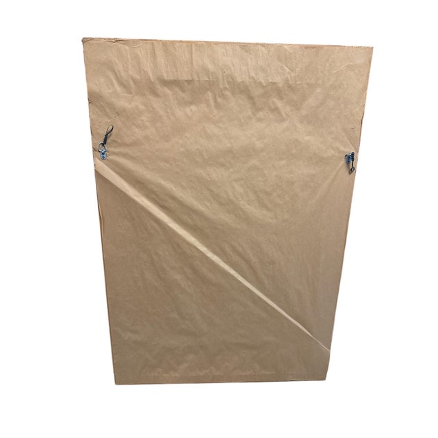 Neoclassical 1980s Neoclassical Revival Style Gilt & Black Wall Mirror For Sale - Image 3 of 11