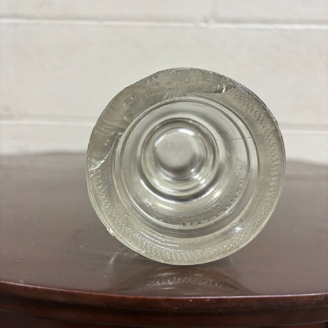 Antique Hemingray 17 Clear Glass Insulator For Sale In Kansas City - Image 6 of 6
