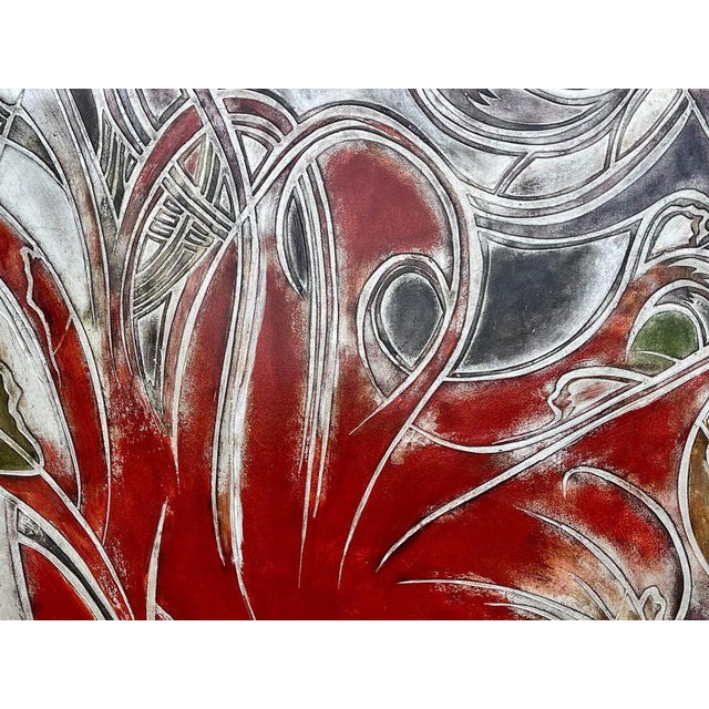 Large Sinestra Wall Panel by Lam Lee For Sale - Image 3 of 13