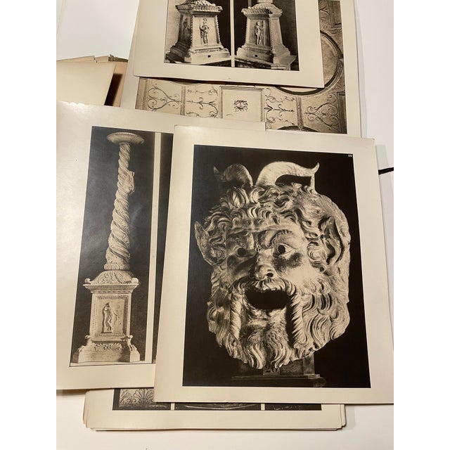 1920s Roman Architectural Ornament Portfolio Set of 75 Photographs For Sale - Image 4 of 7