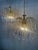 Gold Hollywood Regency Teardrop Chandelier from Massive, 1970s For Sale - Image 8 of 12