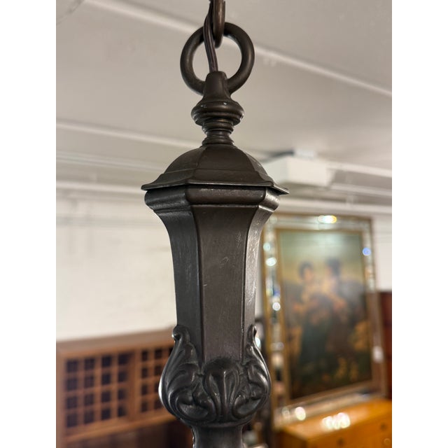 Vintage Mauldin Lighting Bespoke Spanish Revival Chandelier For Sale In San Francisco - Image 6 of 12