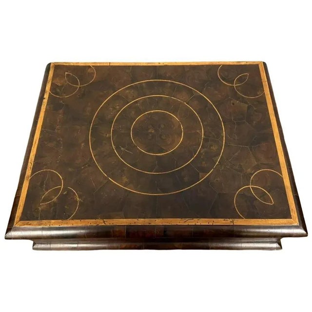 Period: 19th century Style: Napoleon 3rd Condition: Good condition Material: Wood marquetry Width: 54Height: 18Depth: 42