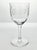 American 1940s Seneca Glass “Rose” Pair of Etched Optic Water Glasses For Sale - Image 3 of 6