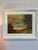 Textile Vintage Oil Painting Landscape With Mallard Ducks Landing by Bennett For Sale - Image 7 of 11
