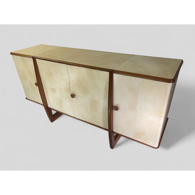 Art Deco Italian Sideboard in Parchment, 1940s For Sale - Image 9 of 18