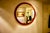 Large Vintage Scandinavian Round Mirror in Teak, 1960s For Sale - Image 6 of 12