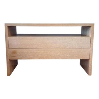 Hamptons Console, Oil-Rubbed Teak For Sale