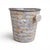 White Coastal Mother of Pearl Ice Bucket For Sale - Image 8 of 11