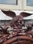 1940s American Federal Eagle Hand Carved Mahogany Wall Mirror Large For Sale - Image 11 of 15
