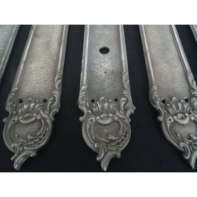 Extra Large Vintage Black Plates For Sale - Image 4 of 5