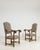 Pair of Oak Castle Upholstered Armchairs, Antique, France, 19th Century For Sale - Image 13 of 14