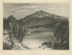 Phillip Franz von Siebold, Illustration of Mount Atago, Kyoto, Japan, 1930, Print