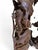 Mid 20th Century Pair of Monumental Mid-Century Guayacan Wood Sea Life Totem Sculptures - 35.5" & 38" For Sale - Image 4 of 11