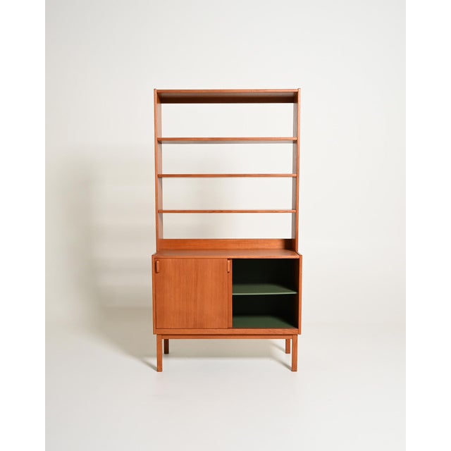 1950s Vinatge Teak Bookcase from Bodafors, 1950s For Sale - Image 5 of 10