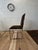 Modern Set of 4 Modern Chrome Dining Chairs in Brown Ultrasuede, Milo Baughman Style For Sale - Image 3 of 8