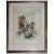 Midcentury Framed Venetian Watercolor Artist Signed For Sale