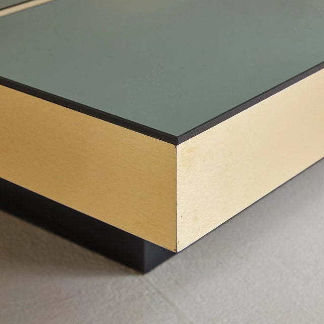 ‘Shilling’ Mirrored Coffee Table by Giovanni Ausenda, Guido Baldo Grossi For Sale - Image 10 of 11