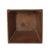 Wood Arts & Craft Style Wood & Copper Waste Basket For Sale - Image 7 of 8