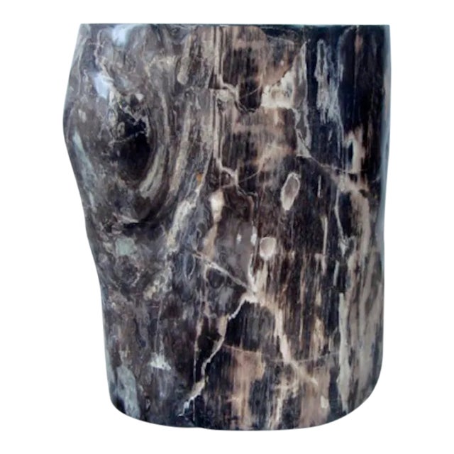 Organic Petrified Wood Stump #725 (Mahogany) - Supellex For Sale