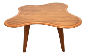 Vintage Walnut Cloud Coffee Table by Neil Morris for Morris of Glasgow, 1950s