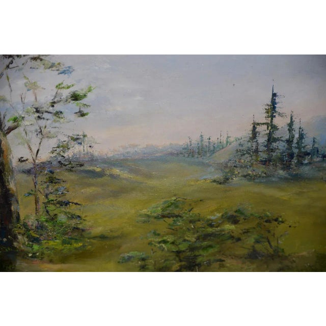 1960s Irina Roublon Belotelkin (Russian / American, 1913-2009) "Spring in California" Oil Painting C.1960s For Sale - Image 5 of 8